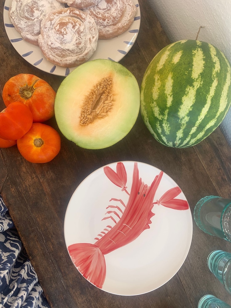 The Platera Red Marisco Crustaceo Salad Plate - Image 1 of 3 The Platera Red Marisco Crustaceo Salad Plate - Image 1 of 3