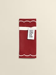 The Platera Red Embroidery Placemats - Image 1 of 3