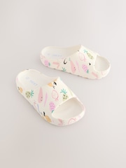 Pineapple Print Chunky Sliders - Image 4 of 8