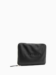 AllSaints Black Saff Laptop Case - Image 3 of 6