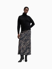 AllSaints Brown Bryony Skirt - Image 1 of 6