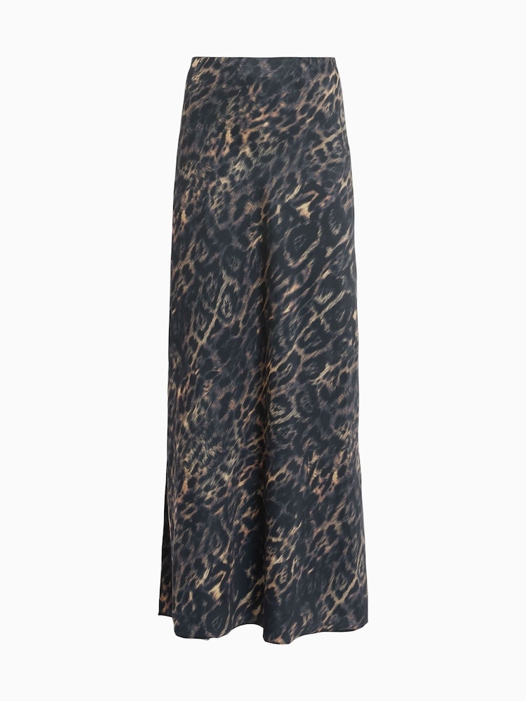 AllSaints Brown Bryony Skirt - Image 6 of 6