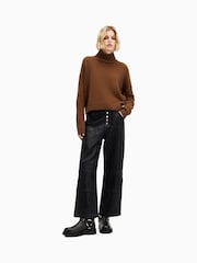 AllSaints Brown Ines Jumper - Image 5 of 8