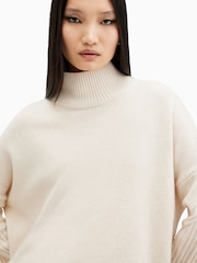 AllSaints White Ines Jumper - Image 2 of 8