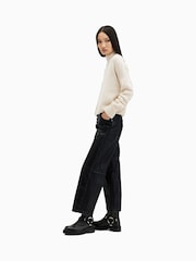 AllSaints White Ines Jumper - Image 6 of 8