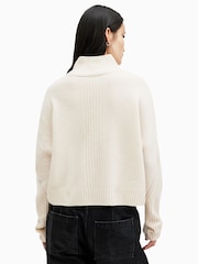 AllSaints White Ines Jumper - Image 7 of 8