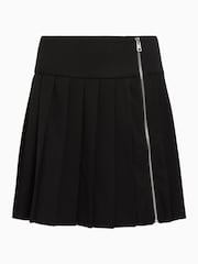 AllSaints Black Kilter Skirt - Image 7 of 7