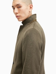 AllSaints Green Hargrove Coat - Image 6 of 8
