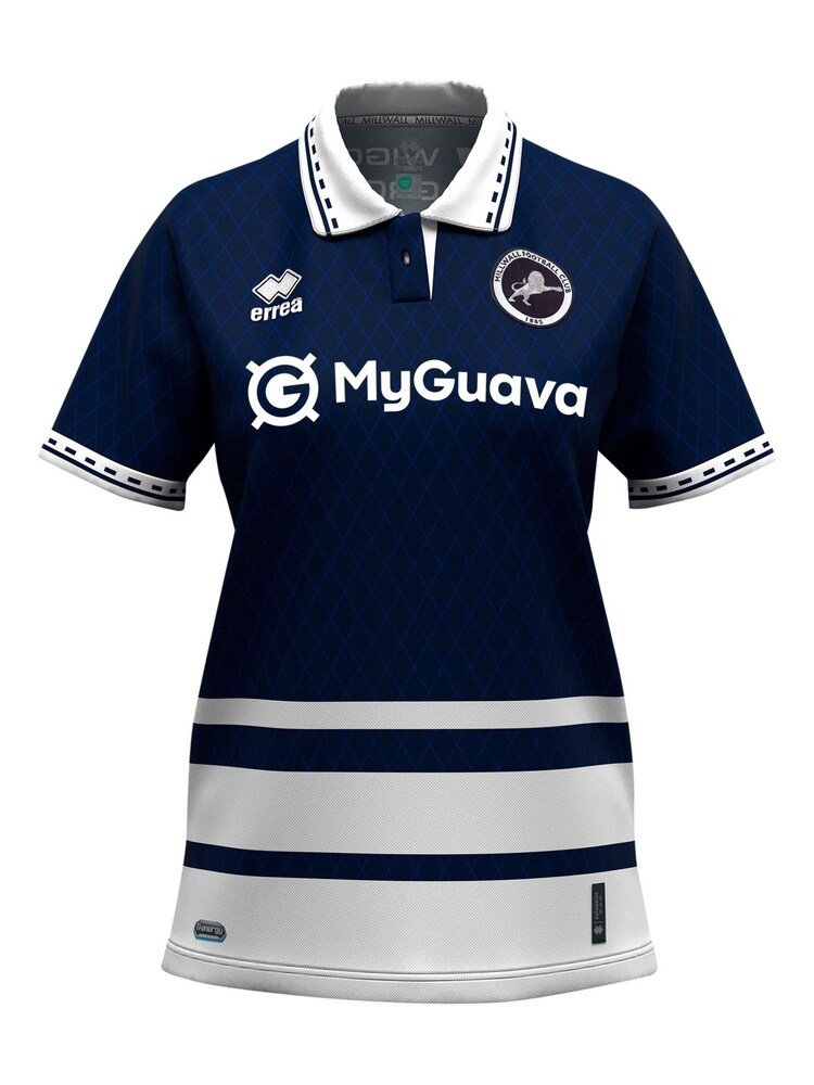 Fanatics Womens Blue Millwall Home Shirt 2024-25 - Image 2 of 3