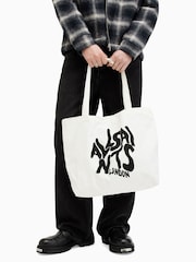 AllSaints Black Orlando Tote Bag - Image 6 of 6