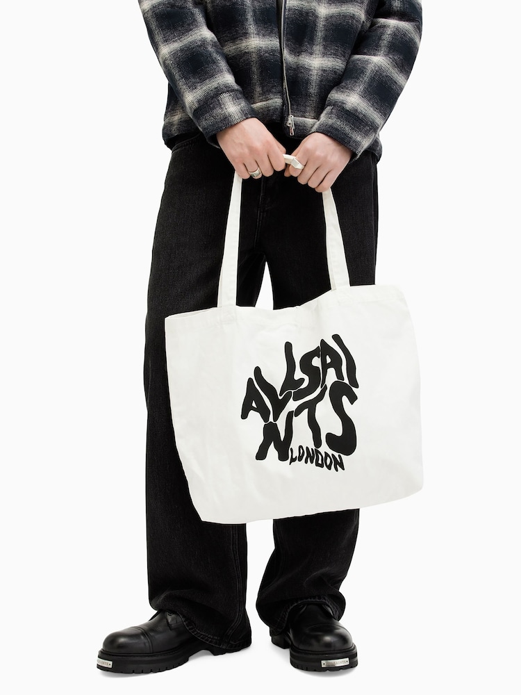 AllSaints Black Orlando Tote Bag - Image 6 of 6 AllSaints Black Orlando Tote Bag - Image 6 of 6