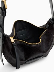 AllSaints Red Madea Luxe Cross-Body Bag - Image 5 of 6