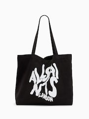 AllSaints Black Orlando Tote Bag - Image 1 of 9