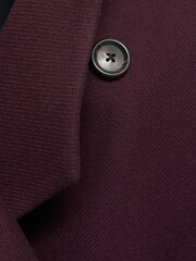 Mango Burgundy Smart Coat - Image 7 of 7