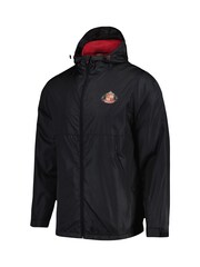 Fanatics Sunderland Core Shower Black Jacket - Image 2 of 3