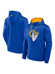 Fanatics Blue NFL Los Angeles Rams Defender Dot Faded Primary Fleece Hoodie - Image 1 of 3