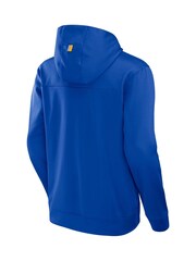 Fanatics Blue NFL Los Angeles Rams Defender Dot Faded Primary Fleece Hoodie - Image 3 of 3