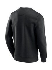 Fanatics Sunderland Essentials Primary Logo Crew Black Sweatshirt - Image 2 of 3