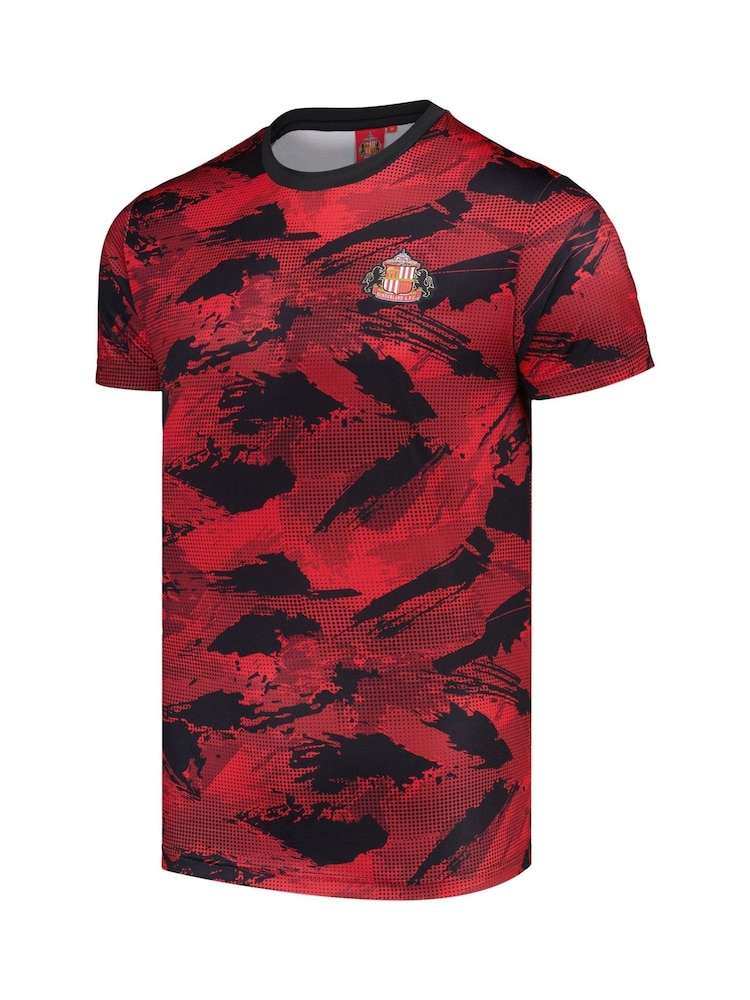 Fanatics Red Sunderland Camo Polyester T-Shirt - Image 2 of 3