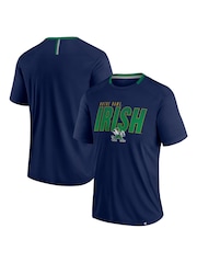 Fanatics Blue College Notre Dame Fighting Irish Defender T-Shirt - Image 1 of 3