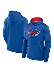 Fanatics Blue NFL Buffalo Bills Defender Dot Faded Primary Fleece Hoodie - Image 1 of 3