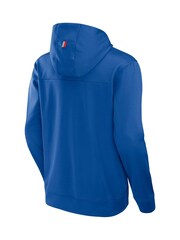 Fanatics Blue NFL Buffalo Bills Defender Dot Faded Primary Fleece Hoodie - Image 3 of 3