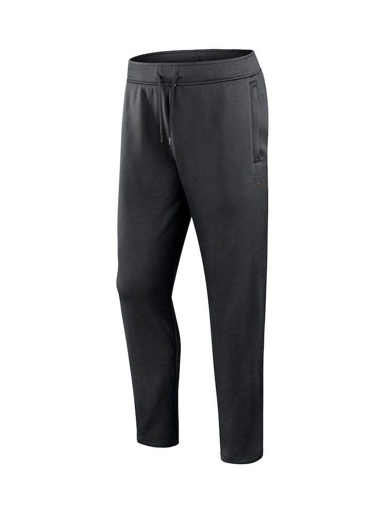 Fanatics Derby County Defender Black Tracksuit - Image 2 of 4