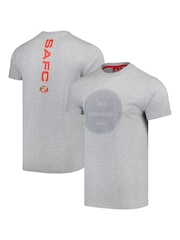Fanatics Grey 100% Cotton Sunderland Boucle Graphic T-Shirt - Image 1 of 3