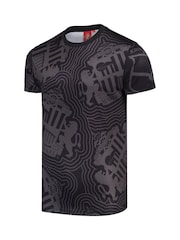 Fanatics Sunderland Mono Sublimated Polyester Black T-Shirt - Image 3 of 3