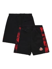 Fanatics Kids Sunderland Camp Black Shorts - Image 1 of 3