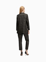 AllSaints Black Aleida Lux Trousers - Image 5 of 6