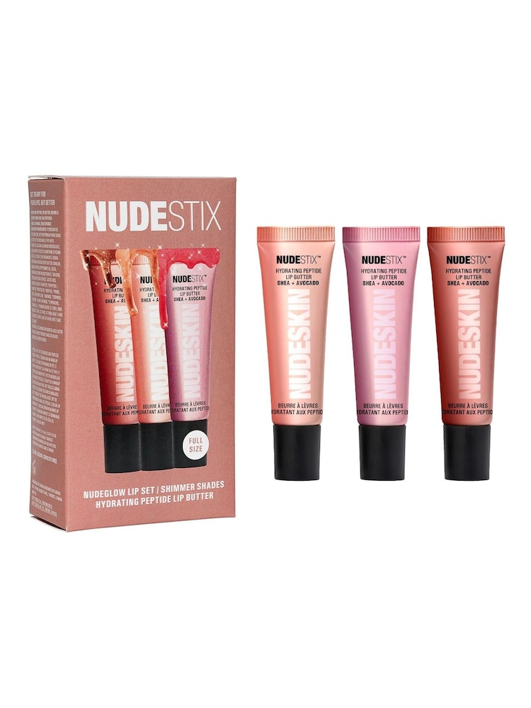 NUDESTIX Nudeglow Hydra-Peptide Lip Butter Set (Worth over £52) - Image 1 of 5