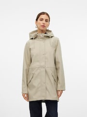 VERO MODA Grey Light Water Resistant Jacket - Image 2 of 5