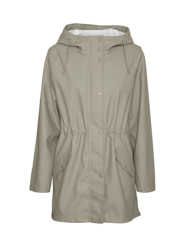 VERO MODA Grey Light Water Resistant Jacket - Image 5 of 5