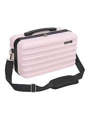 Cabin Max Pale Pink Anode Underseat Ryanair Compatible Vanity Case - Image 1 of 2