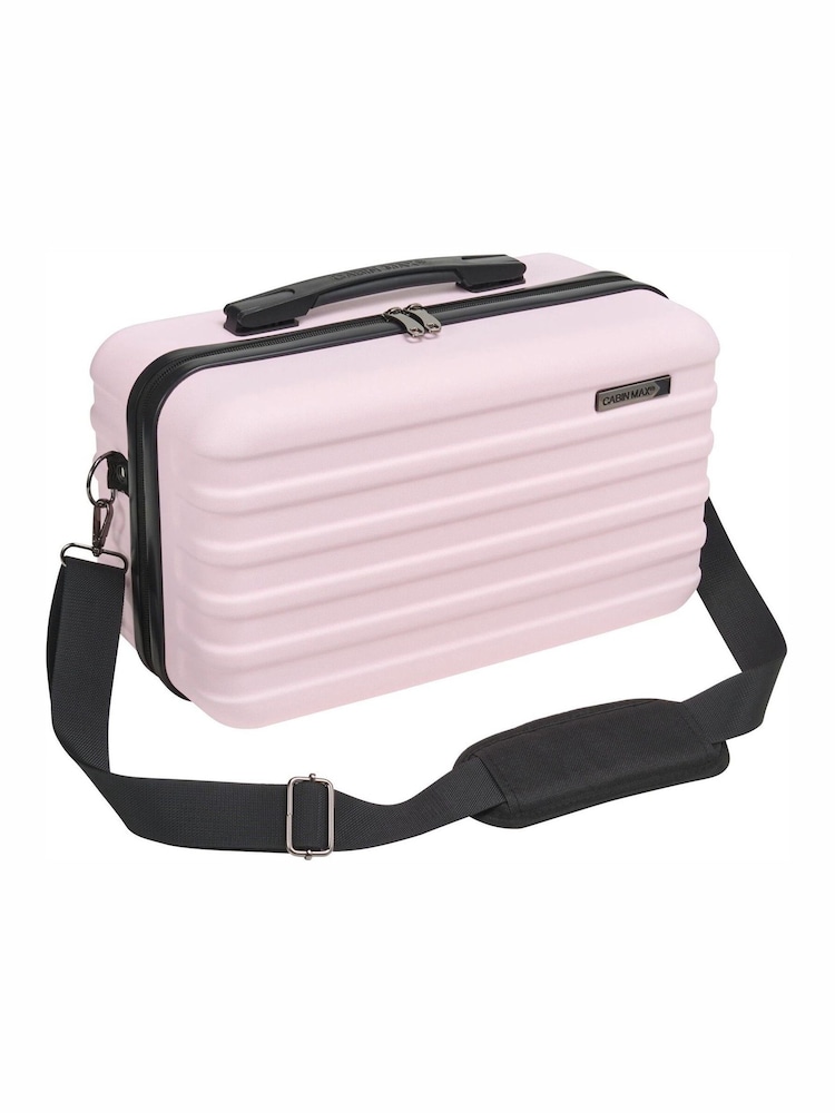 Cabin Max Pale Pink Anode Underseat Ryanair Compatible Vanity Case - Image 1 of 2