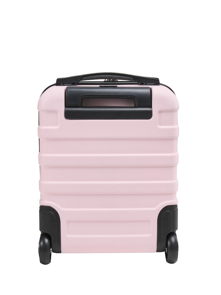Cabin Max Pale Pink Anode Underseat Two Wheel Case 40x30x20cm - Image 2 of 4 Cabin Max Pale Pink Anode Underseat Two Wheel Case 40x30x20cm - Image 2 of 4