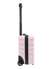 Cabin Max Pale Pink Anode Underseat Two Wheel Case 40x30x20cm - Image 3 of 4