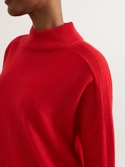 Phase Eight Red Alice Wool Cashmere Jumper - Image 5 of 7