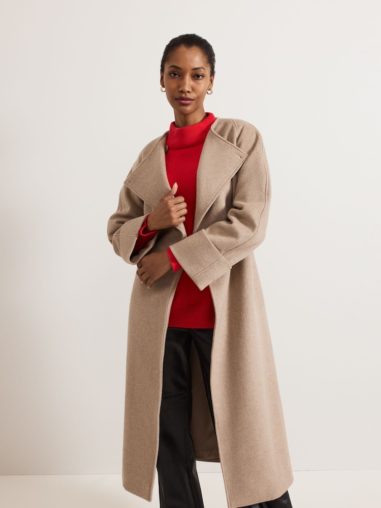 Phase Eight Red Alice Wool Cashmere Jumper - Image 7 of 7