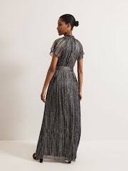 Phase Eight Black Riah Shimmer Maxi Dress - Image 2 of 6