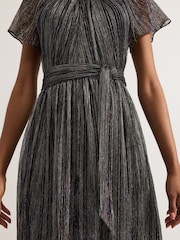 Phase Eight Black Riah Shimmer Maxi Dress - Image 5 of 6