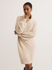 Phase Eight Natural Dahlie Metallic Dress - Image 1 of 7