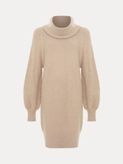 Phase Eight Natural Dahlie Metallic Dress - Image 7 of 7