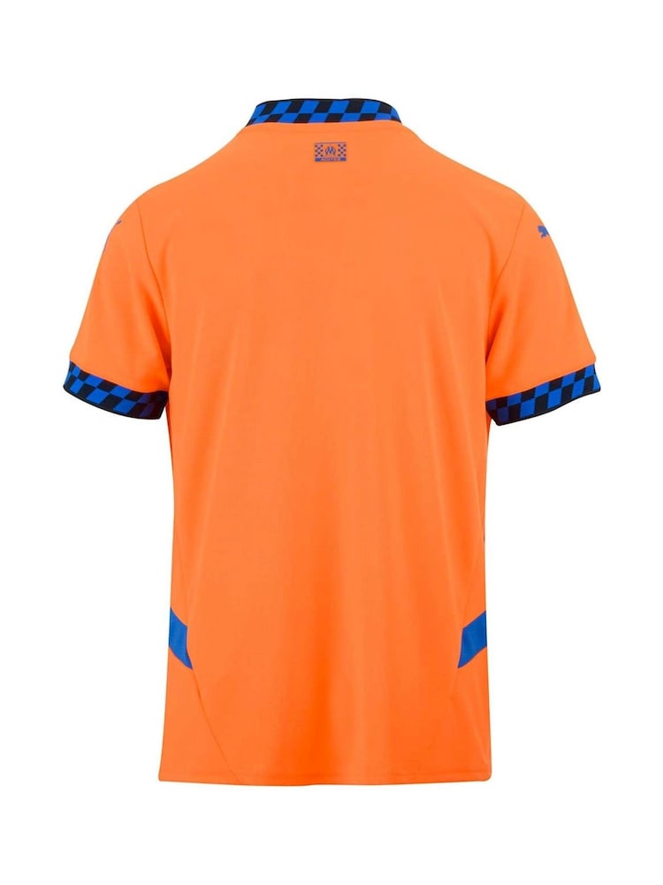 Puma Orange Kids Olympique de Marseille Third Shirt 2024-25 - Image 2 of 5