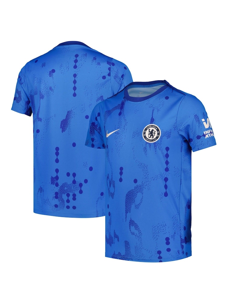 Nike Blue Kids Chelsea Academy Pro Pre Match Top - Image 1 of 3