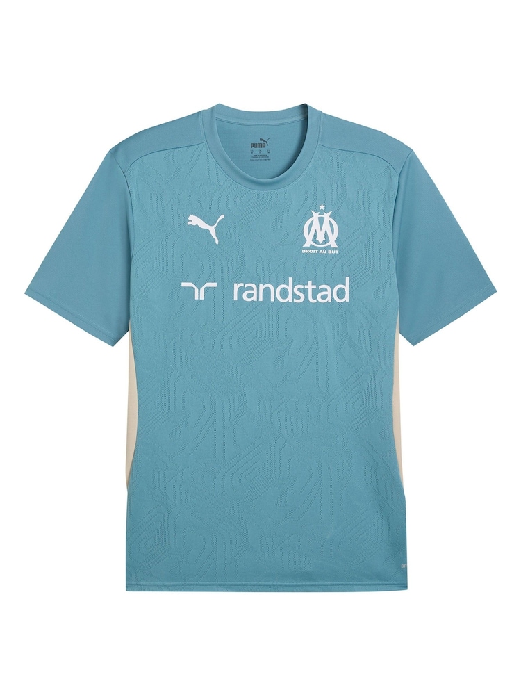 Puma Blue Olympique de Marseille Training Jersey - Image 2 of 5