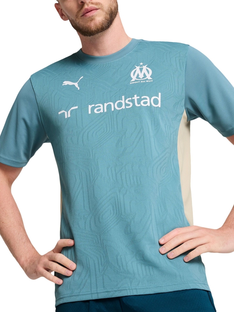 Puma Blue Olympique de Marseille Training Jersey - Image 5 of 5