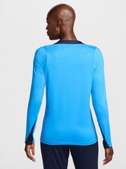 Nike Blue Womens Chelsea Strike Crew Top - Image 2 of 5