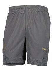 Puma Grey AC Milan Training Shorts - Image 3 of 5
